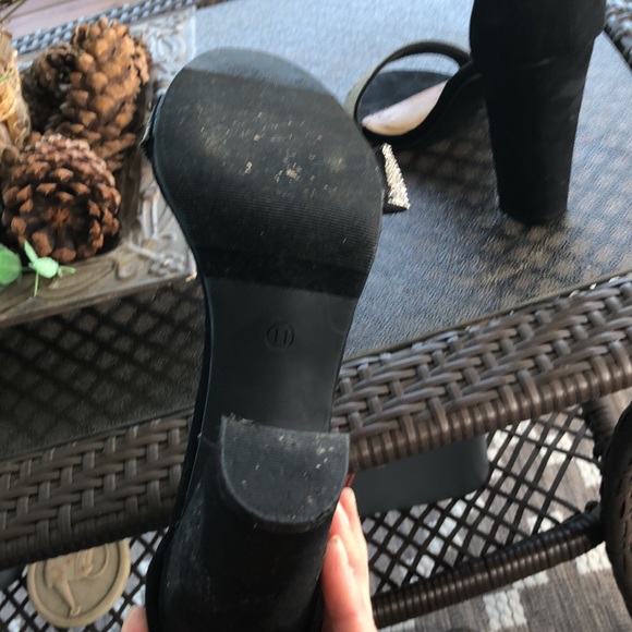 Daisy Fuentes Rhinestone Strappy heels- Size 11 - Picture 6 of 6